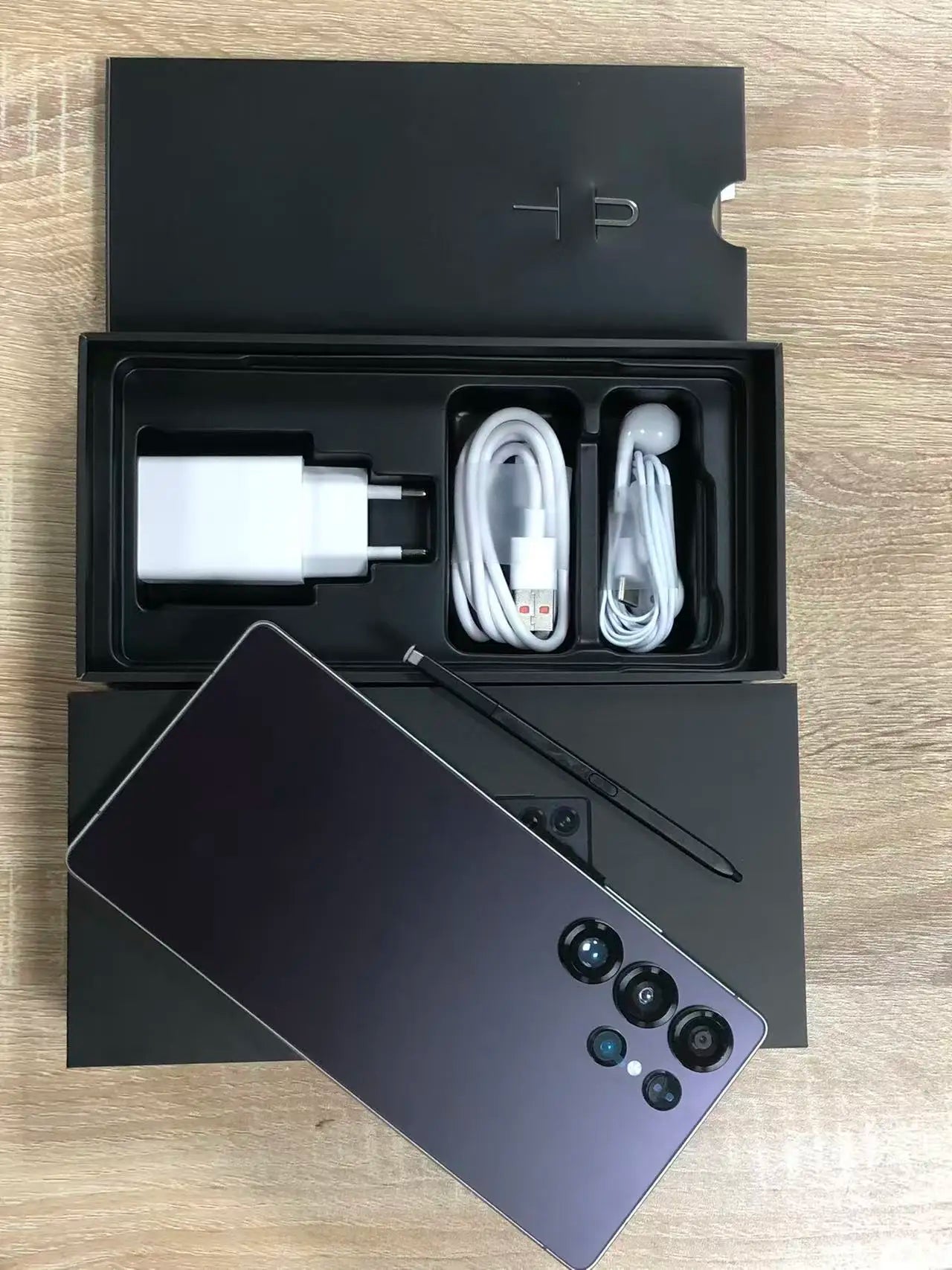 Tidesmit 7.3" Android 15 Smartphone, 16GB RAM, 1TB Storage - EU Certified Purple 16g Tidesmit