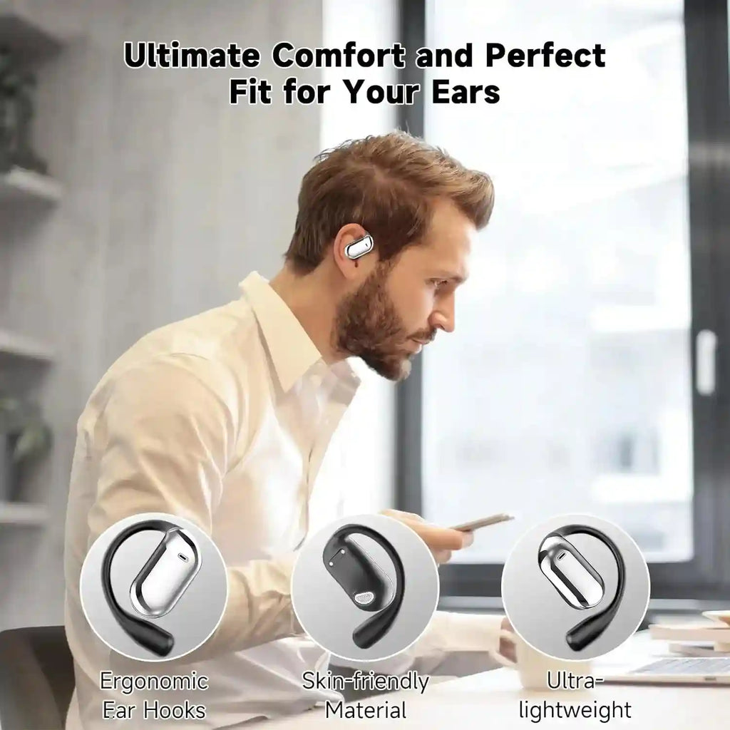 Tidesmit YYK-Q16S Open Ear Bluetooth Sport Earbuds – Wireless Audio Tidesmit