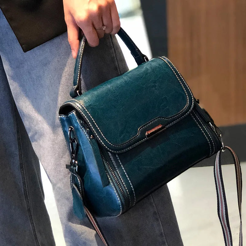 Factory High-end Fashionable Calf Leather Women's Crossbody Bag Suitable for Daily Work, Please Contact Us