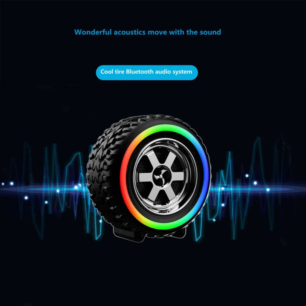 Portable Bluetooth Speaker | Rugged 360 Sound Wireless Audio - Black My Store