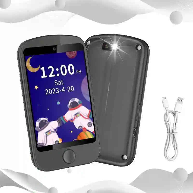 Tidesmit 4G GPS Kids Smart Phone - 8GB RAM Essential Series Black 1g 8 GB Tidesmit