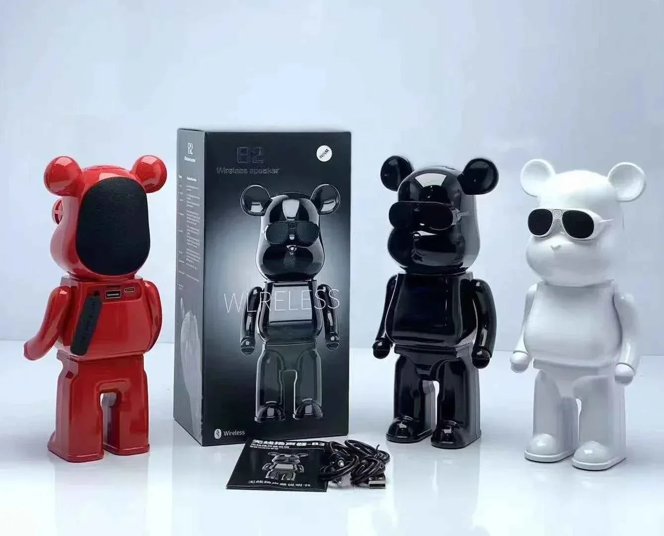 Violent Bear Portable Bluetooth Speaker - 360 Stereo Bass Sound My Store
