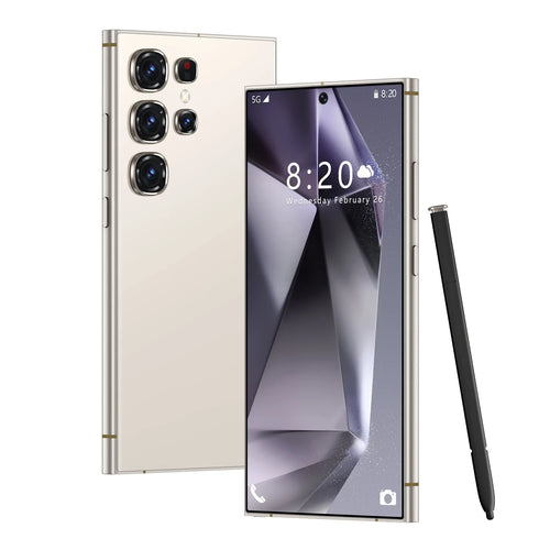 Tidesmit S25 Ultra 5G smartphone with 7.3 inch screen, 108MP camera, octa core processor, 16GB RAM and 1TB storage
