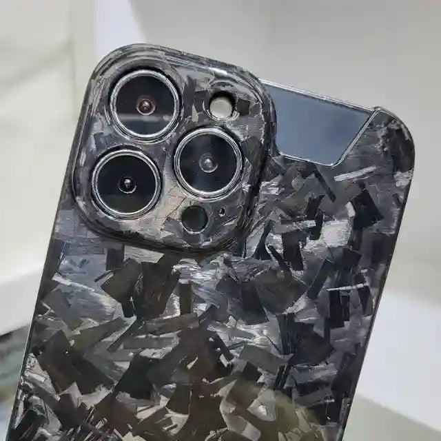 Carbon Fiber iPhone 15 Pro Case - Military-Grade Drop Protection Tidesmit