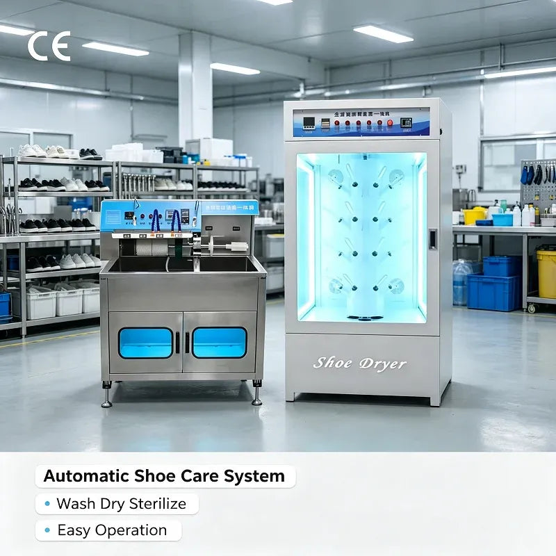 Factory Customize Shoe Washer and Shoe Dryer Shoes Washing Drying Machine With Uv Ozone Steam Cleaning Device Support Customized