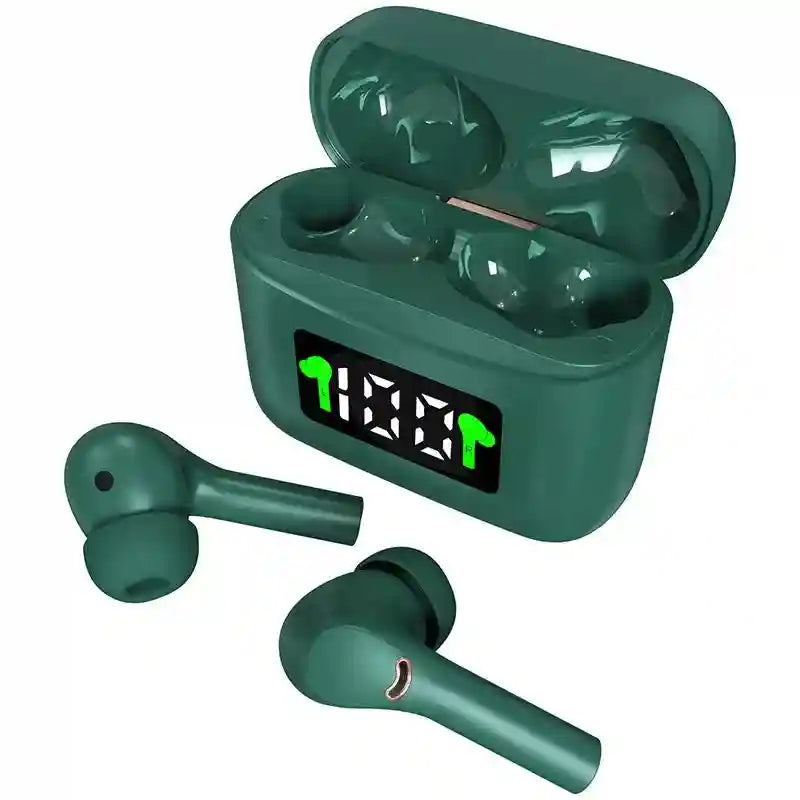 Wireless Bluetooth Earbuds, 6-Hour Battery, LED Display | Tidesmit Tidesmit