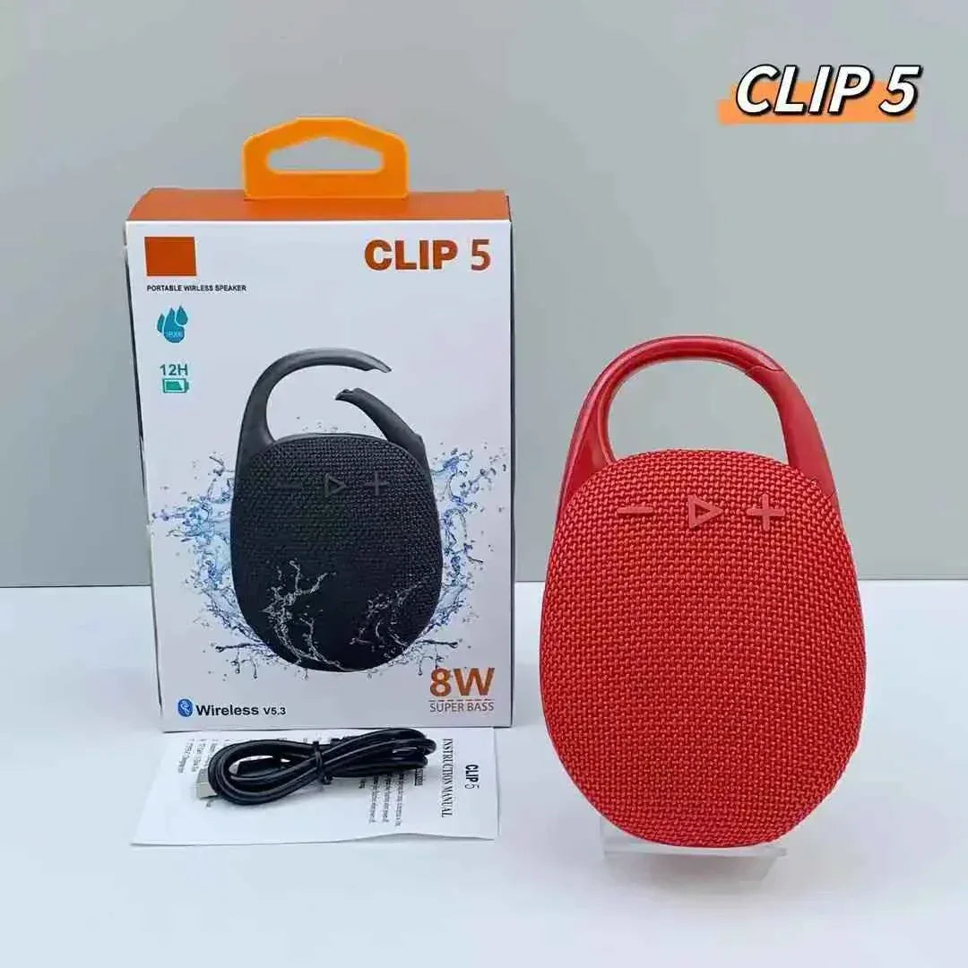 Portable Bluetooth Speaker with Carabiner, Waterproof 5W Audio My Store