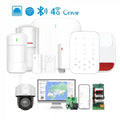 Smart Home Alarm System - 4G WiFi Security Kit for Complete Home Safety Home Security System Tidesmit