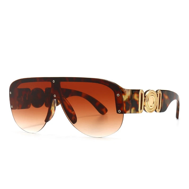 Superhot Eyewear 49300 Oversized One-Piece Sunglasses UV400 Luxury Frame for Unisex 2025 Styling