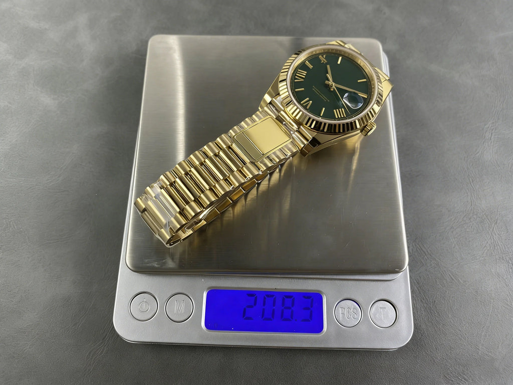 Super Quality Waterproof Mechanical Watch 41mm PPM Factory 904L Steel 3255 Movement 228238 Weighted 208g Green Watch President