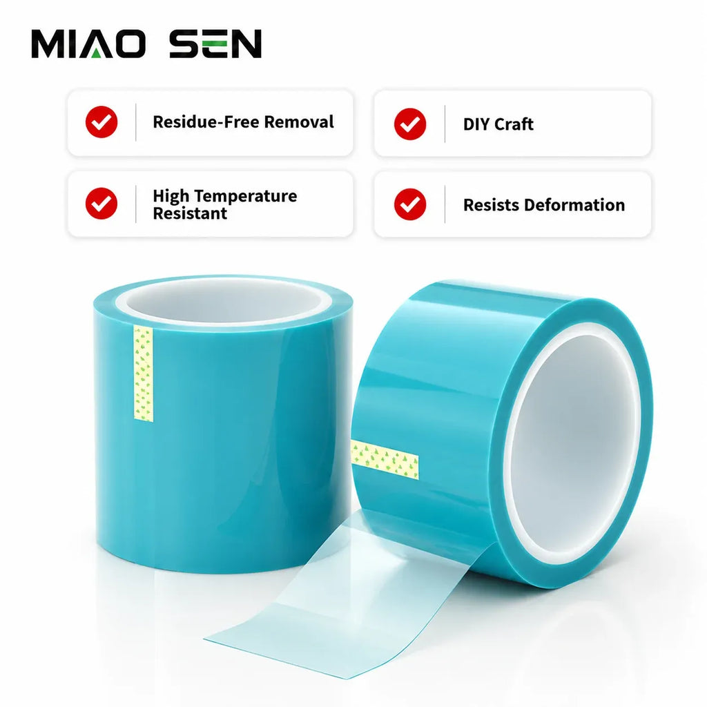 Polyester Resin Tape Single Sided 180 Heat-Resistant DIY Seamless Adhesive Sticker Traceless Epoxy Resin Molding Arts