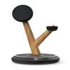 3-in-1 Magnetic Wireless Charger Stand – 15W Desktop Fast Power Universal Black Tidesmit
