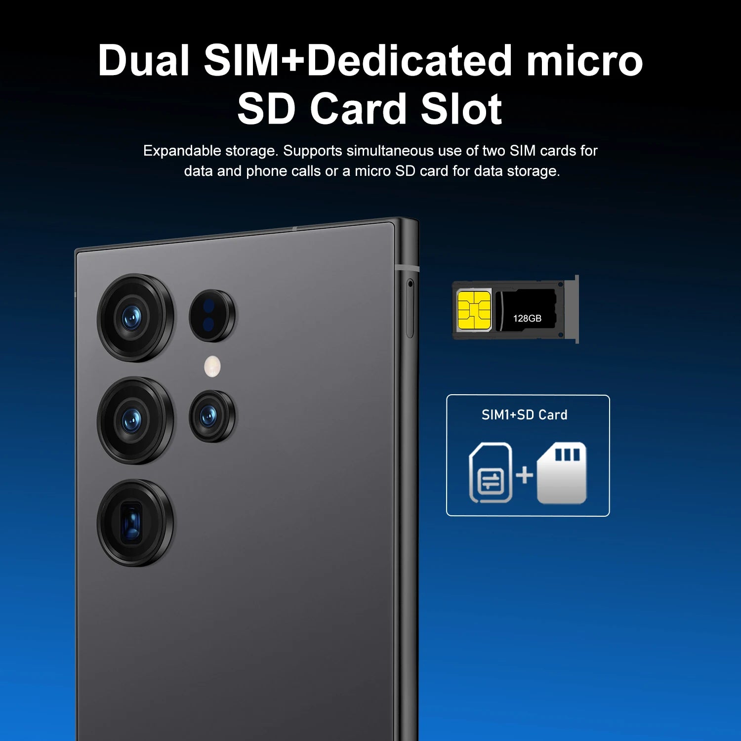 S25 Ultra 5G Smartphone 22GB RAM 2TB Storage Unlocked Mobile Tidesmit
