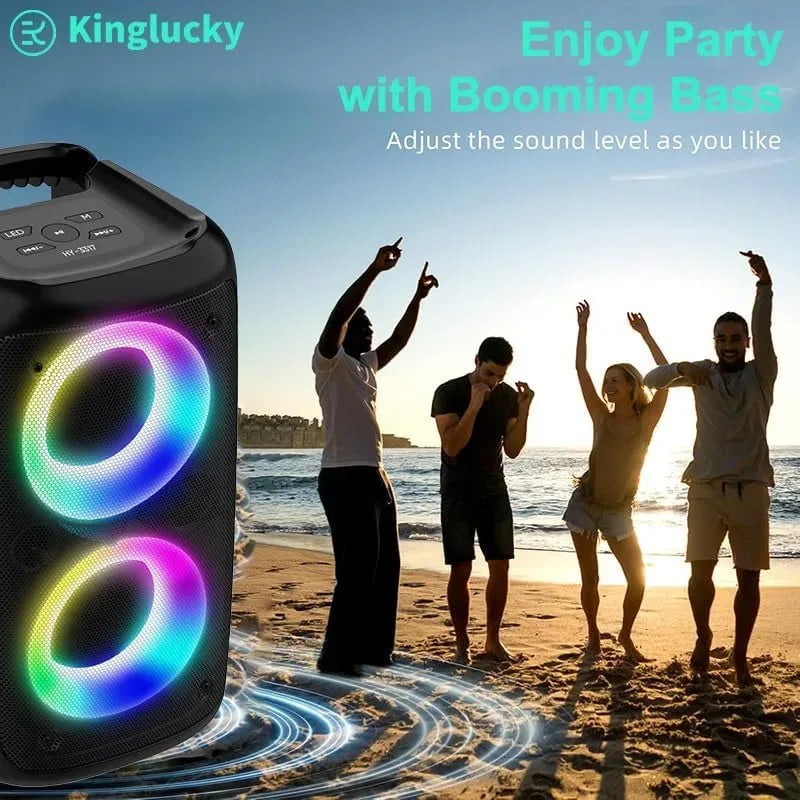 Portable Bluetooth Speaker - High Power Wireless Audio with Bass Boost My Store