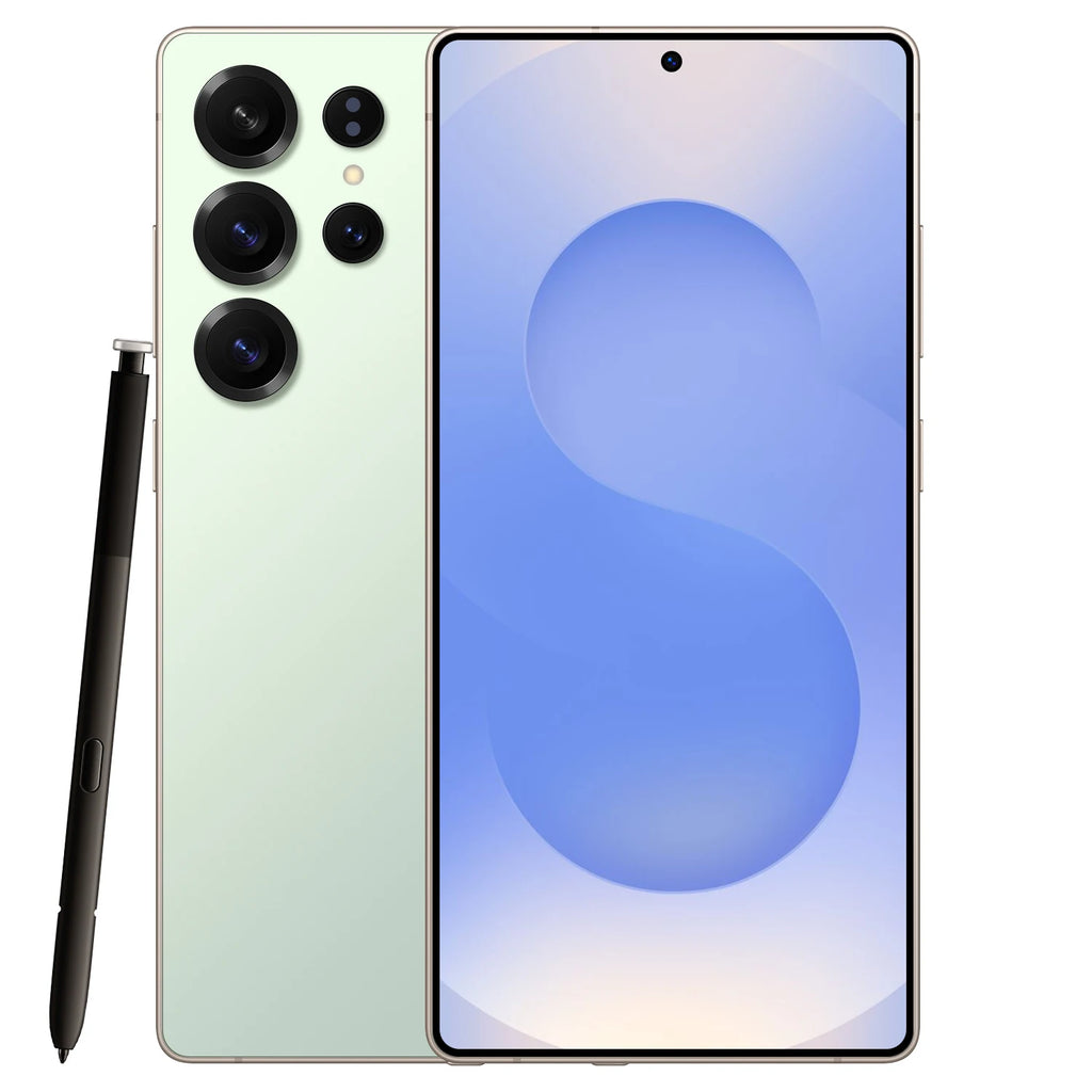 S25 Ultra 5G Android smartphone featuring a 7.3 inch HD screen 16GB RAM and 1TB storage in gallery view