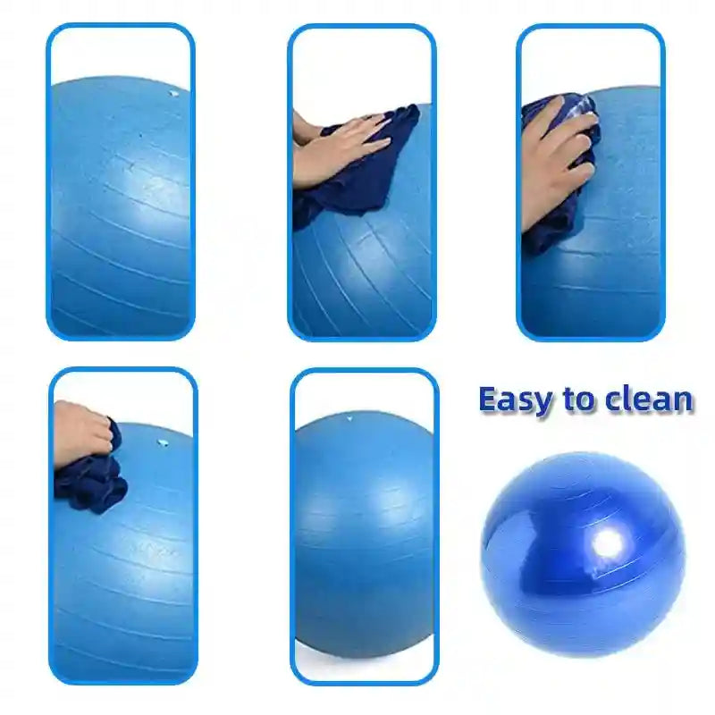 75cm Yoga Ball with Pump | Professional Stability Exercise Sphere Tidesmit