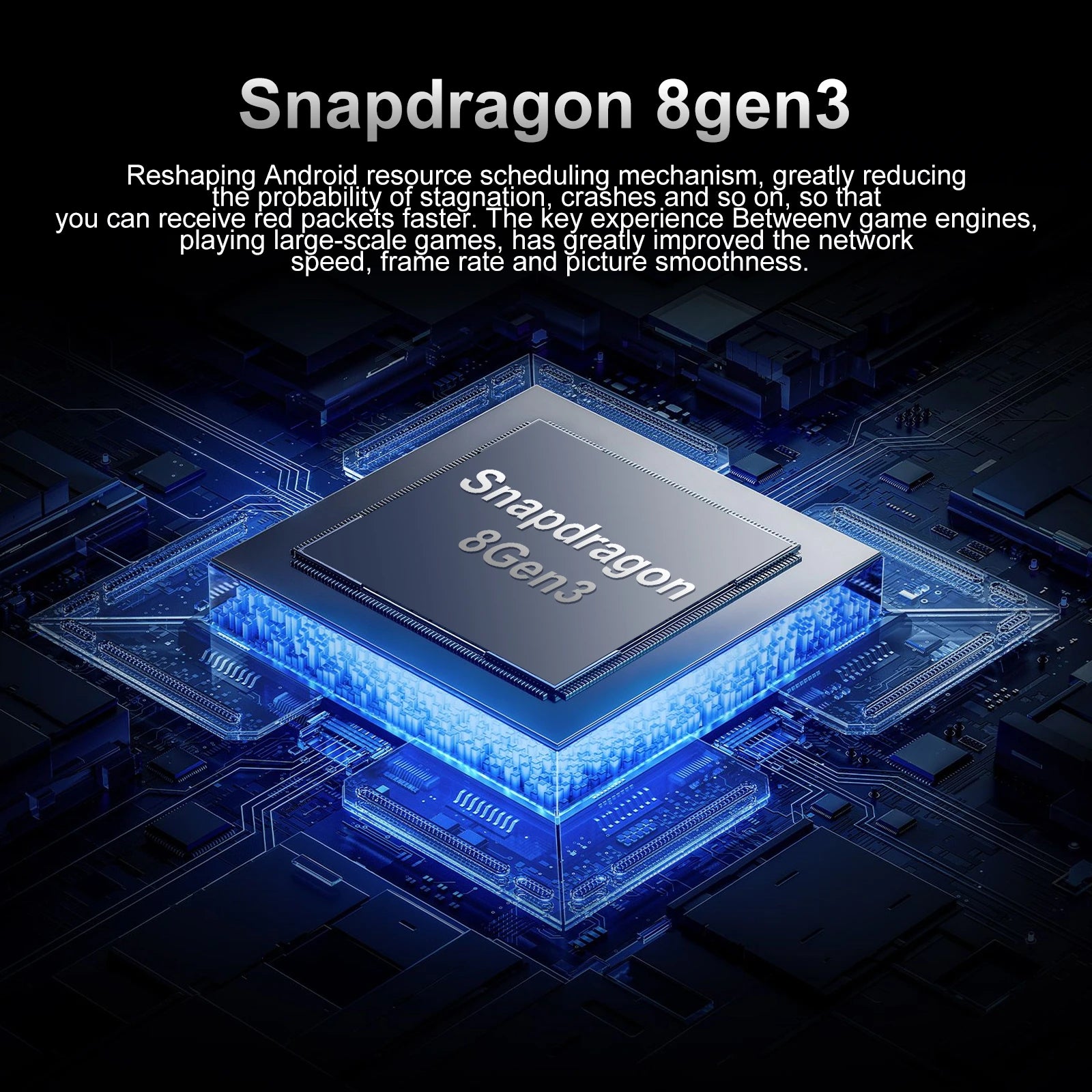 5G Smartphone 7.3 Inch 16GB RAM 1TB Storage Unlocked Mobile Phone Tidesmit