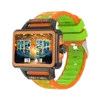 S666 Smartwatch & Fitness Tracker with Heart Rate Monitor (Green) Green-Black S666 My Store