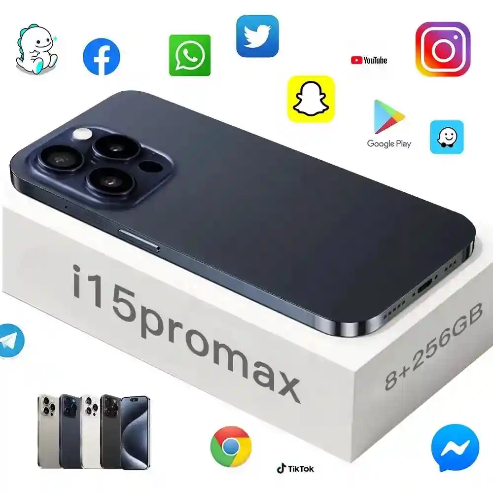 Unlocked 5G Smartphone 512GB 6.8 Inch AMOLED Display Dual SIM Tidesmit