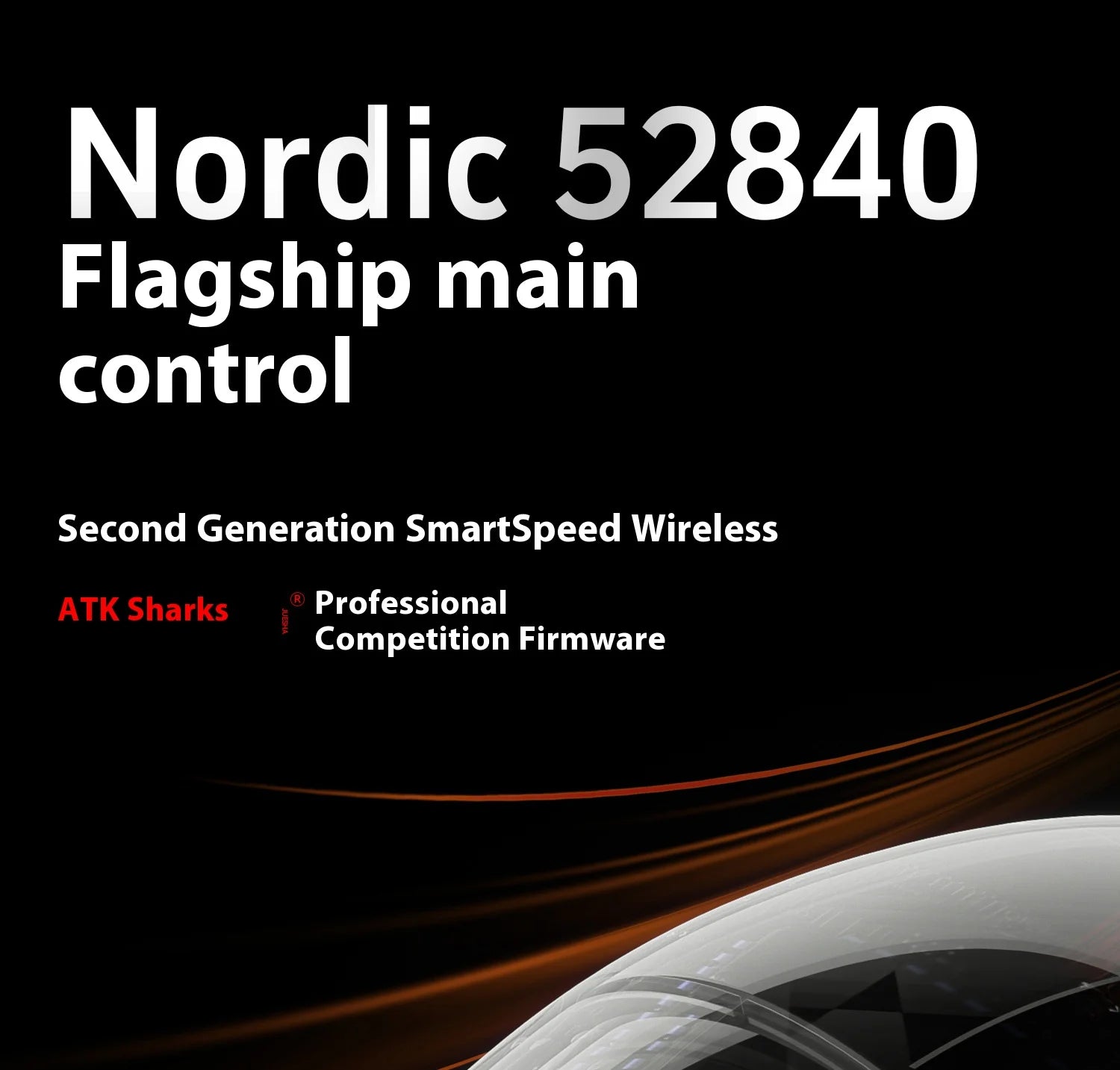 ATK A9 PLUS ULTRA Series Mouse Dual 8K Wireless Mouse Bluetooth Lightweight PAW3950 Ultra Nordic52840 E-sports Mice Gift
