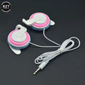 Wired Over-Ear Headphones with Stereo Sound - Adjustable Headset Pink Tidesmit