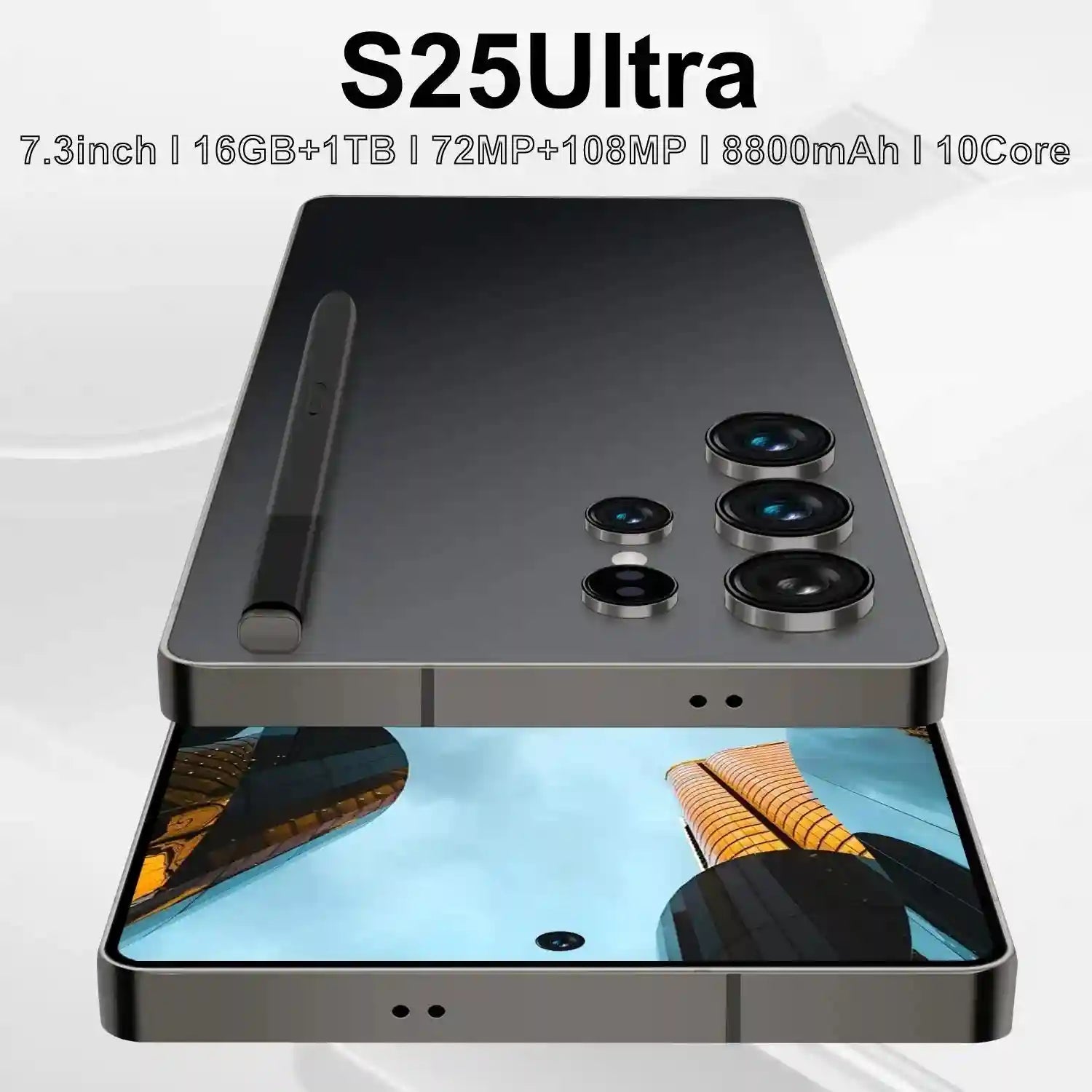 S25 Ultra 5G Smartphone: 16GB RAM, 1TB Storage, 7.3 Inch Display Tidesmit
