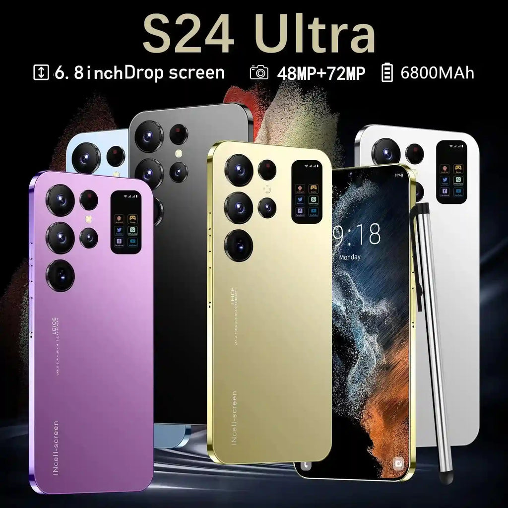 Samsung Galaxy S24 Ultra 1TB 16GB RAM Unlocked Purple Smartphone Tidesmit