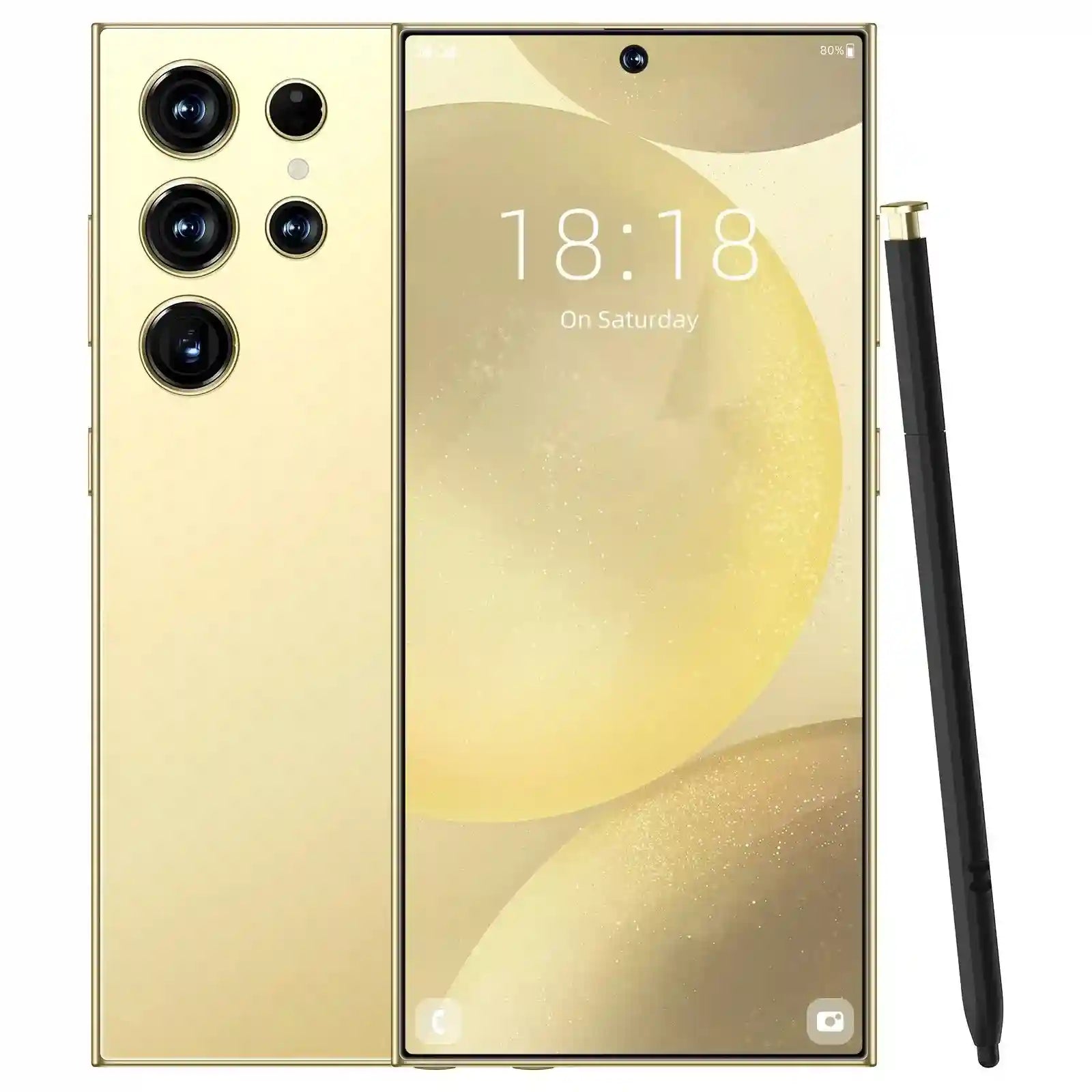 S25 5G Smartphone | 16GB RAM, 1TB Storage & AMOLED Display Gold 16g Tidesmit