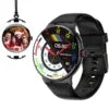 Smartwatch Fitness Tracker 1.43 Inch AMOLED IP68 Waterproof LA99 Black+silicone strap LA99 My Store