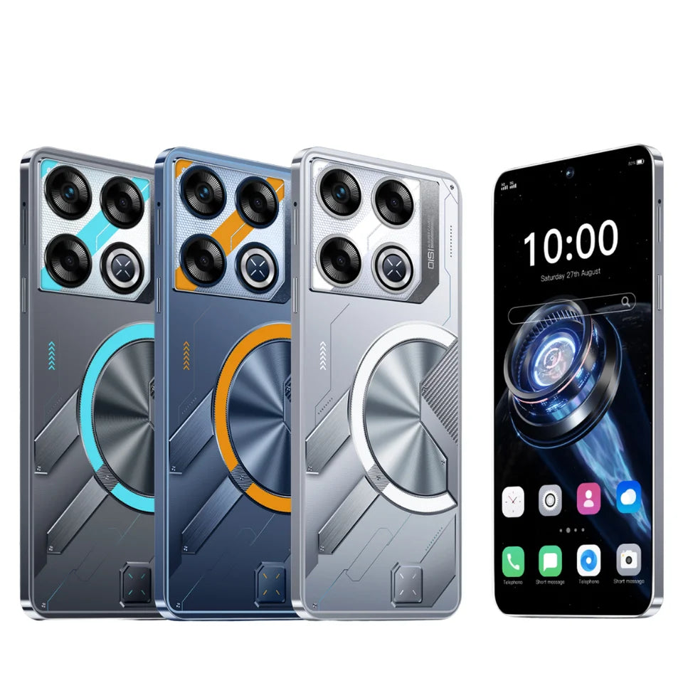 GT20 Pro 7.3 inch smartphone with 16GB RAM 1TB storage Android 14 and 108MP camera display view