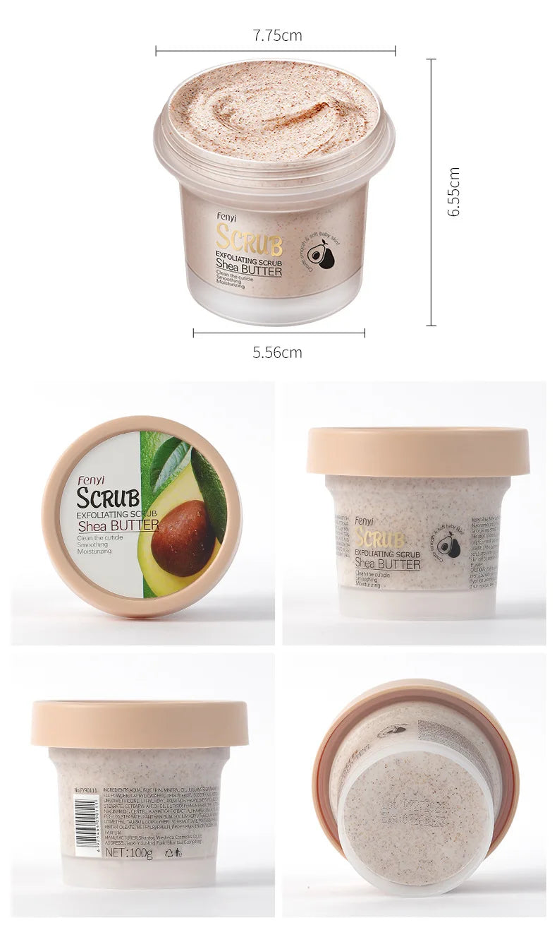 Shea Butter Exfoliating Scrub for Face and Body - Tidesmit Scrubs Treatments Tidesmit