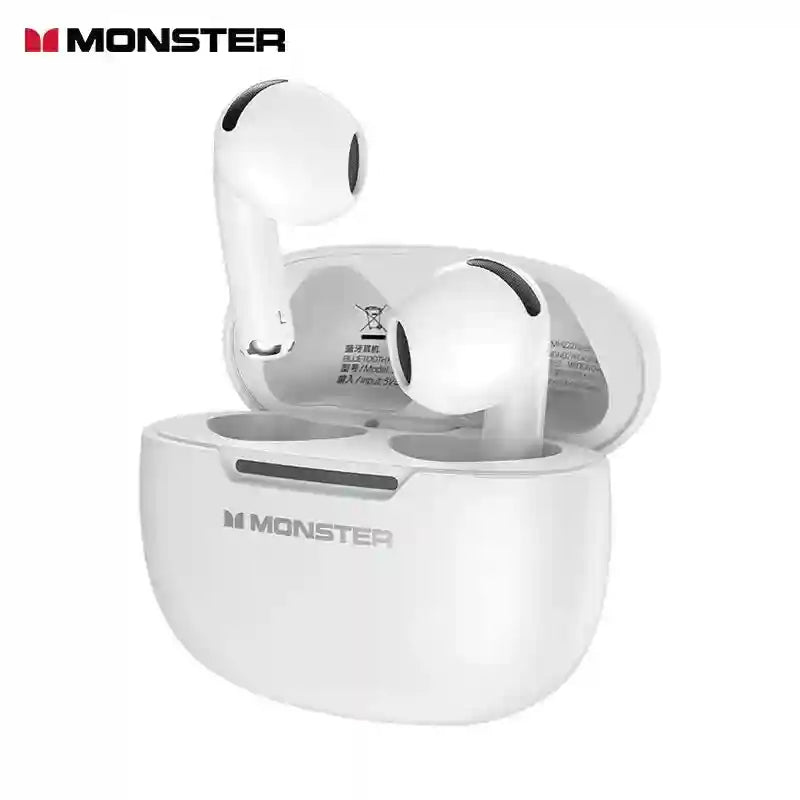 Monster N-Lite 208 Wireless Earbuds - 30H Playtime by Tidesmit Tidesmit