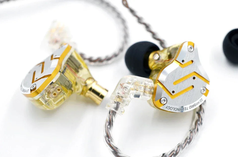 KZ ZS10 Pro 5-Driver Hybrid Hi-Fi In-Ear Monitors by Tidesmit Tidesmit
