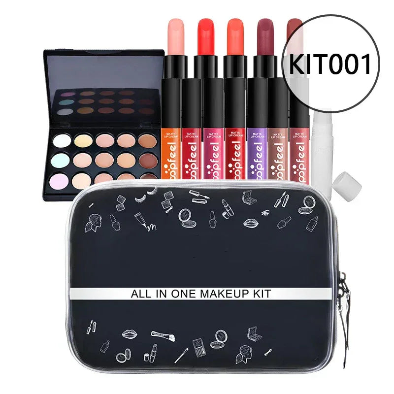 Professional Makeup Kit - Long-Lasting Salon-Quality Cosmetics Professional Makeup Kits KIT001 Tidesmit