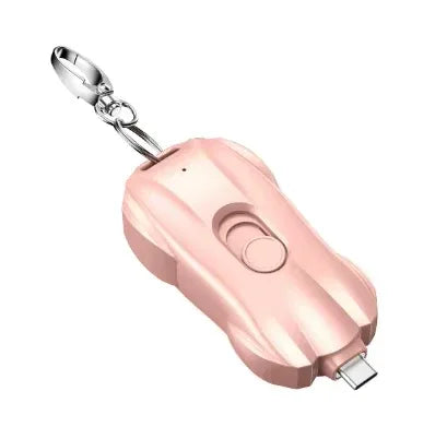 Portable Keychain Power Bank | 1500mAh Fast Charging for iPhone & USB-C Tidesmit