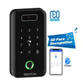 Biometric Door Access Control Kit - Wi-Fi Fingerprint & Face Recognition Wi-Fi 100 APP+Fingerprint +Face+ Code|English