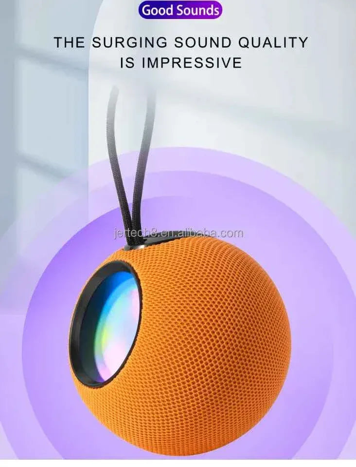 Portable Bluetooth Speaker with RGB Light & Waterproof Design My Store