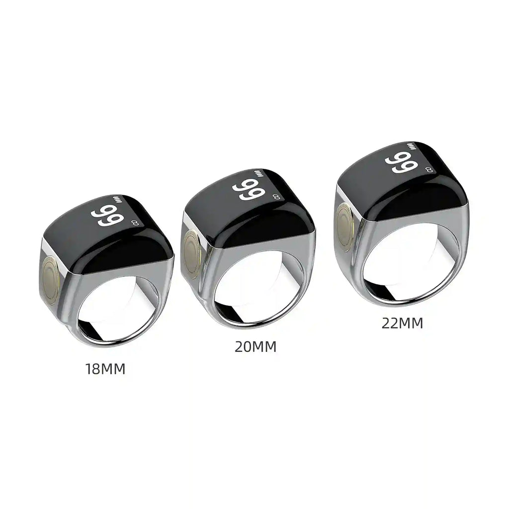 Tidesmit Smart Health Ring - Bluetooth Fitness Tracker with Heart Rate Monitor Tidesmit