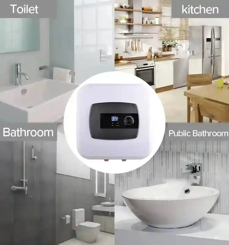 15 Liter Electric Water Heater - WiFi Smart Under Sink Tank 1500W Tidesmit