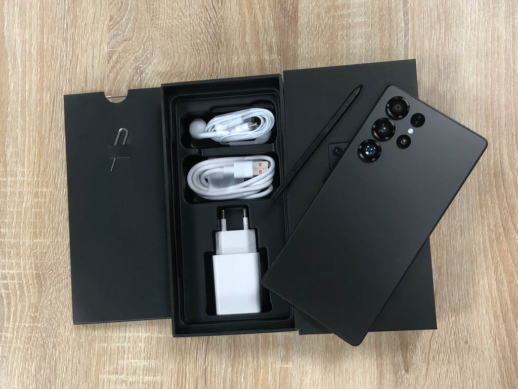 S25 Ultra 5G Smartphone, 22GB RAM, 2TB ROM, 7.3 Inch AMOLED Display Black 22GB RAM+2TB ROM Tidesmit