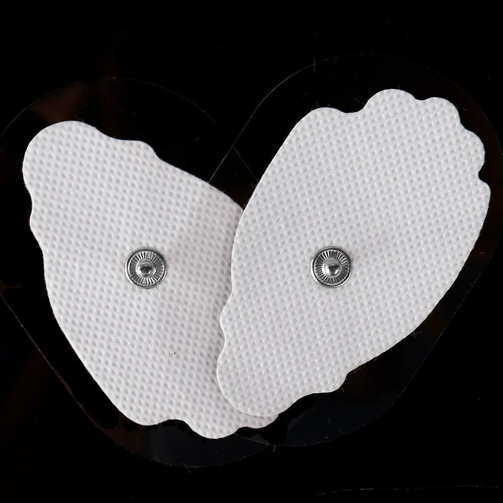 TENS Unit Electrode Pads: Reusable Muscle Stimulator Gel Sets Back Massage Instrument Tidesmit