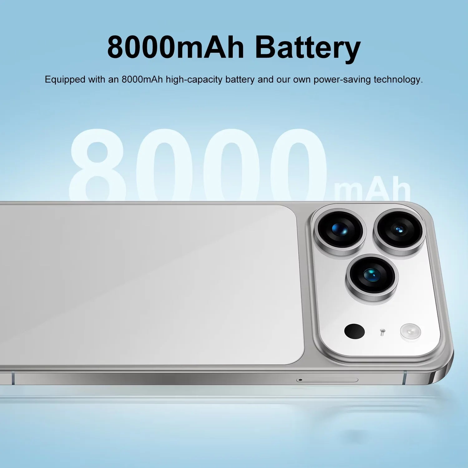Tidesmit 5G Smartphone 16GB RAM 1TB Storage 6.9 Inch AMOLED Display Tidesmit