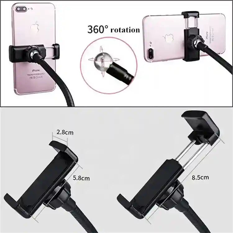 14 Inch LED Ring Light with Phone Holder - Tidesmit M013 Series Tidesmit
