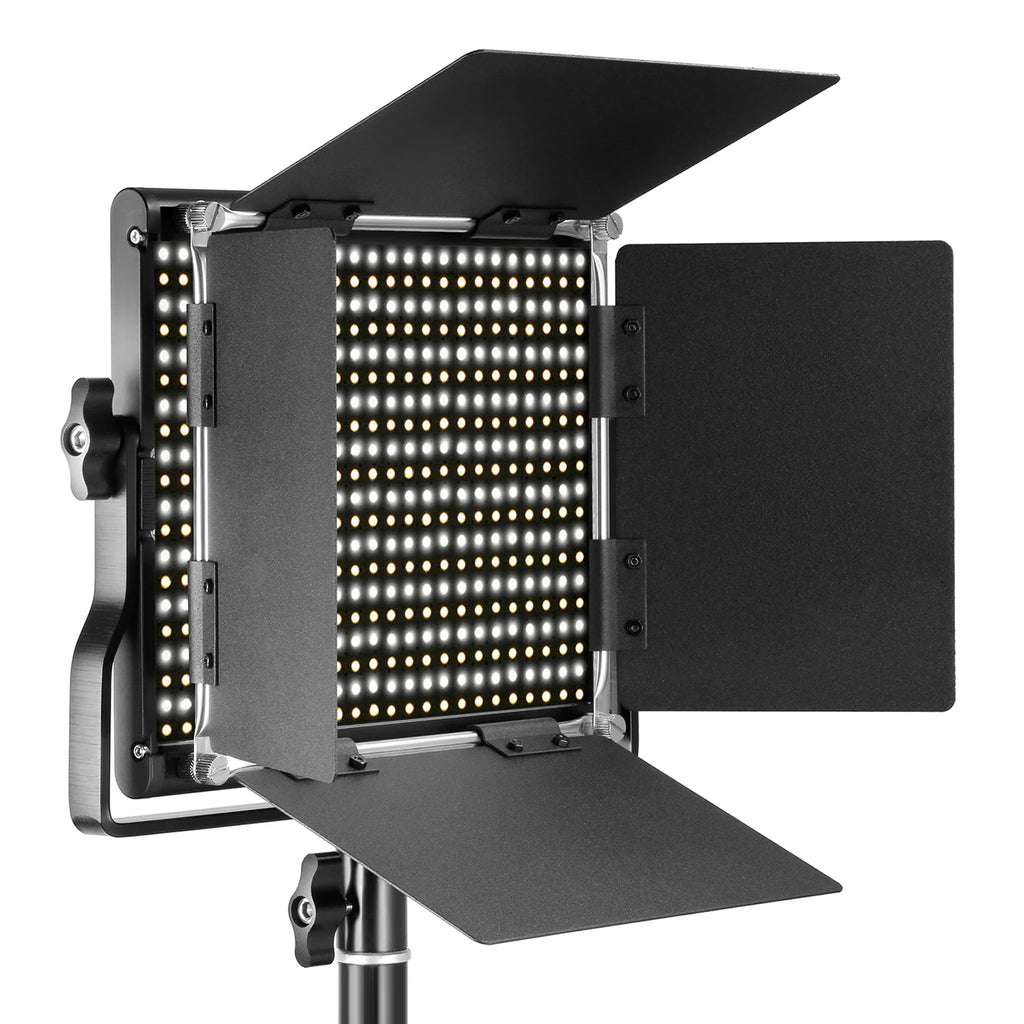 Bi-Color LED Video Light | 660 Bead Studio Panel for Content Creation Tidesmit