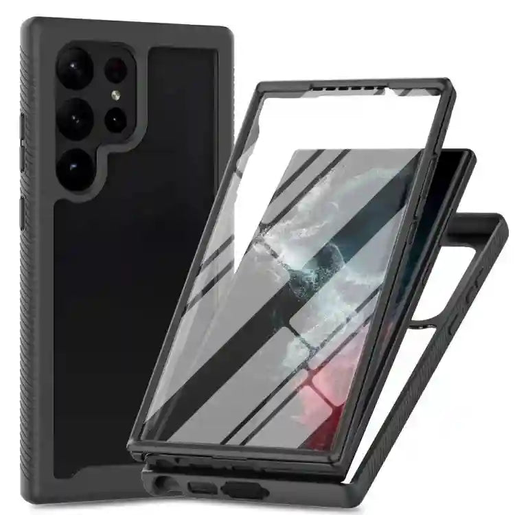 Samsung Galaxy S23 Ultra Hybrid Shockproof Case - Durable Slim Protection Tidesmit