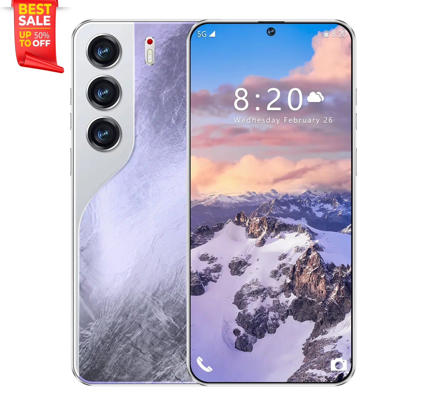Camon 40 Pro 5G Smartphone 22GB RAM 1TB Storage AMOLED Display Purple Tidesmit