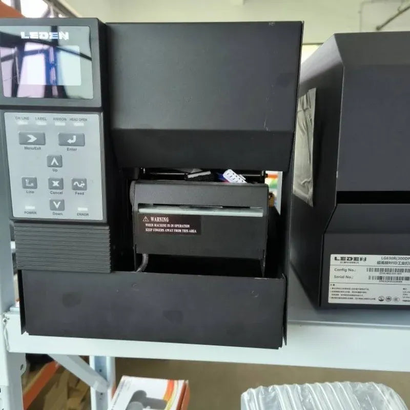 24mm Label Barcode Thermal Transfer Printer 600DPI 4IPS