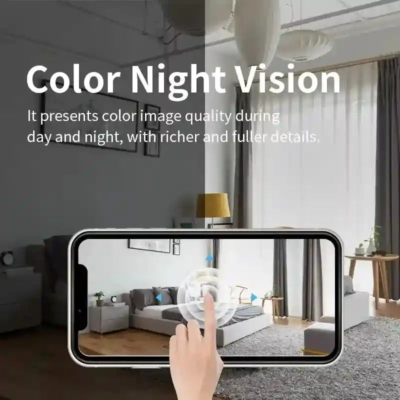 Indoor WiFi Security Camera 1080P FHD - Smart Wireless Baby Monitor Tidesmit