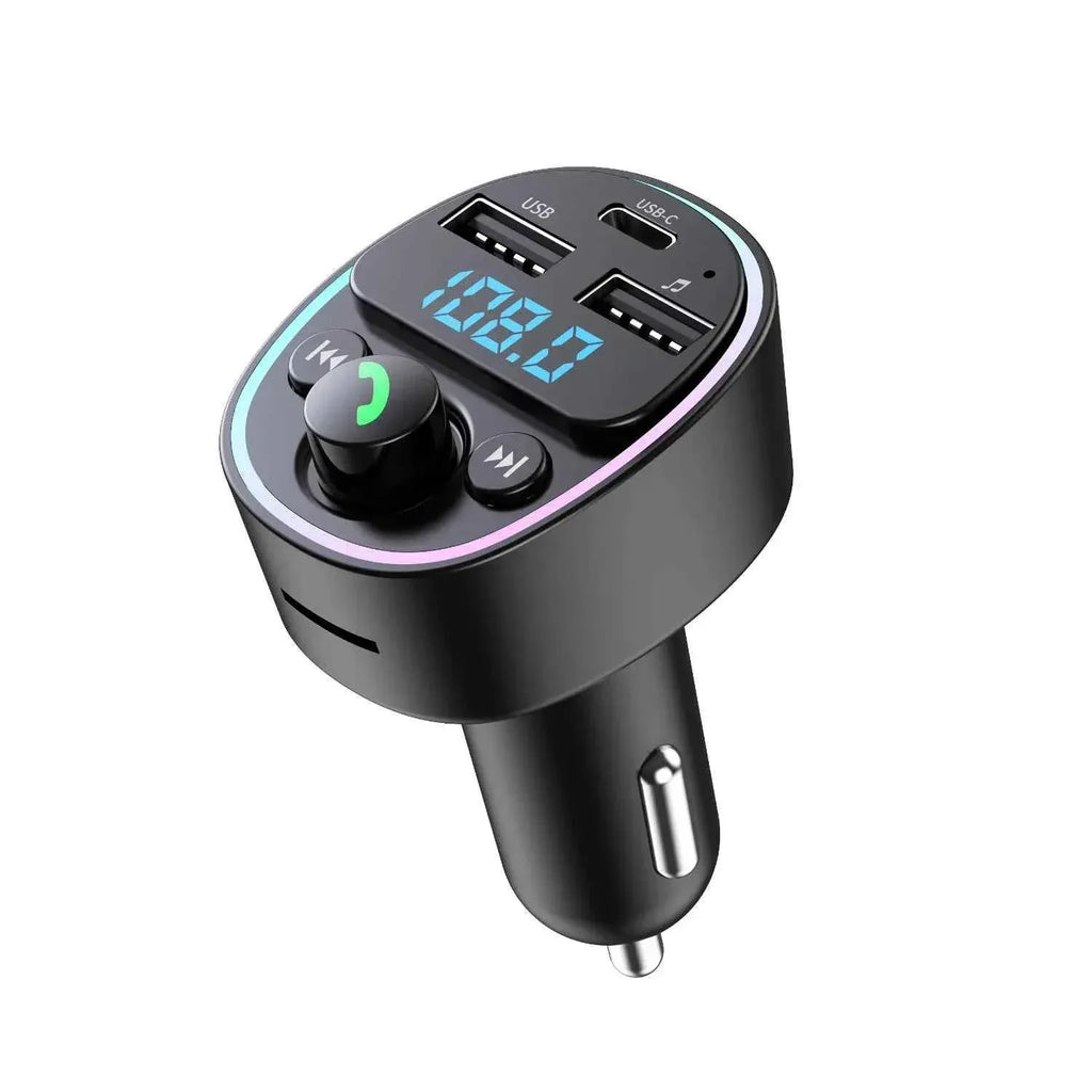 Bluetooth FM Transmitter Car Adapter - 25W PD Fast Charging Kit My Store