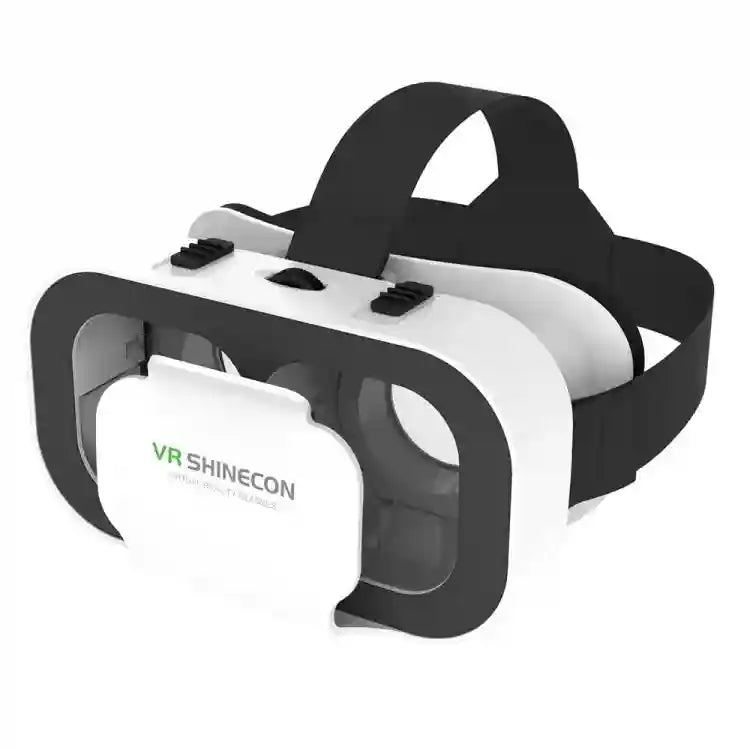 VR Glasses for 4.7-6.0 Inch Smartphones – White 3D VR Headset White Tidesmit